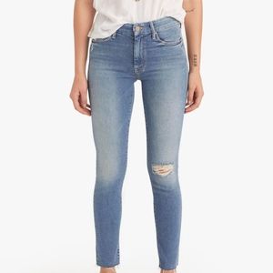 Mother Looker ankle fray   B5